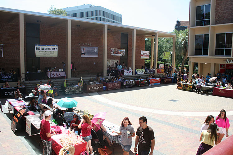 Market Wednesday in the Union Courtyard